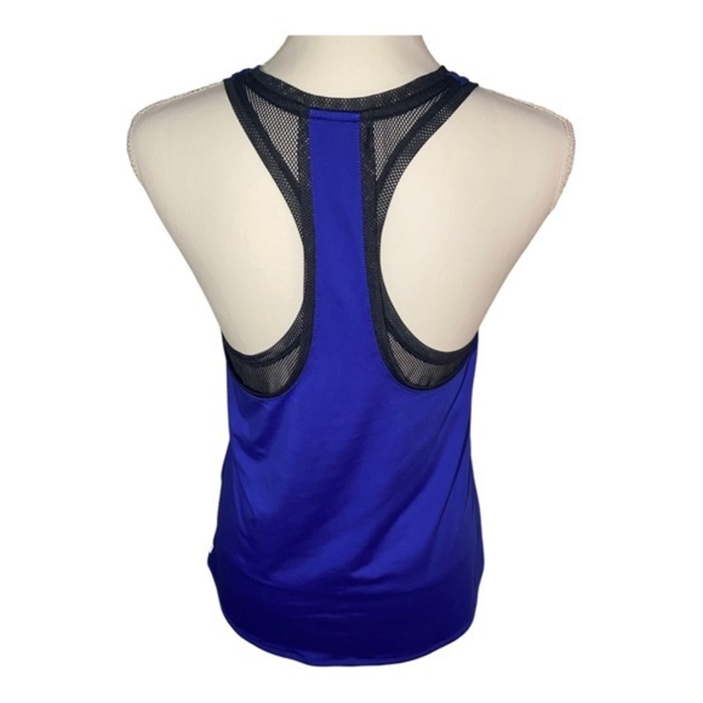 Fabletics Mosa Blue Black Racerback‎ Tank - Picture 6 of 8